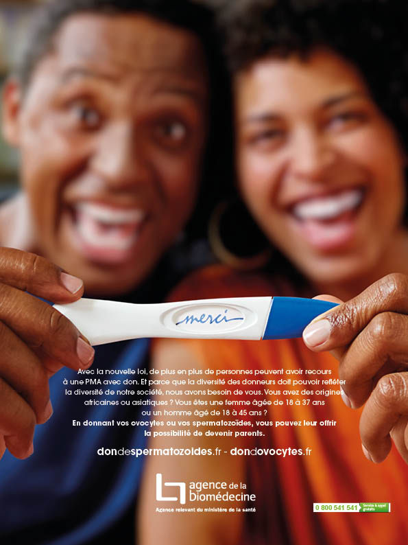 Conception Publicitaire Don de Gamètes - Julien Delarasse