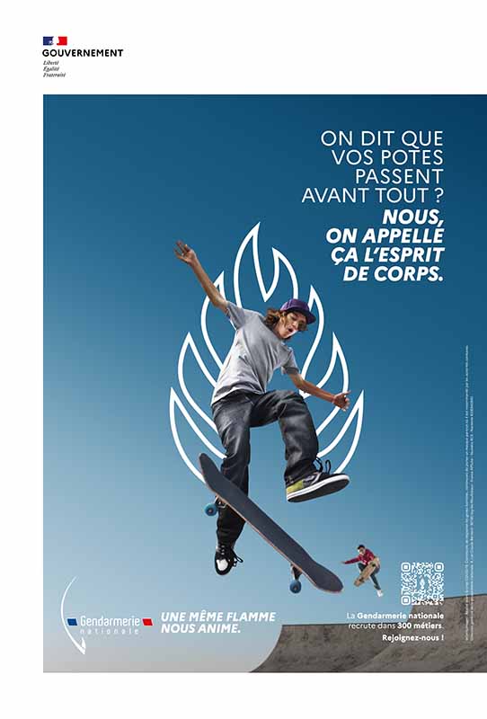 Campagne Gendarmerie Nationale - Visuel Print 5